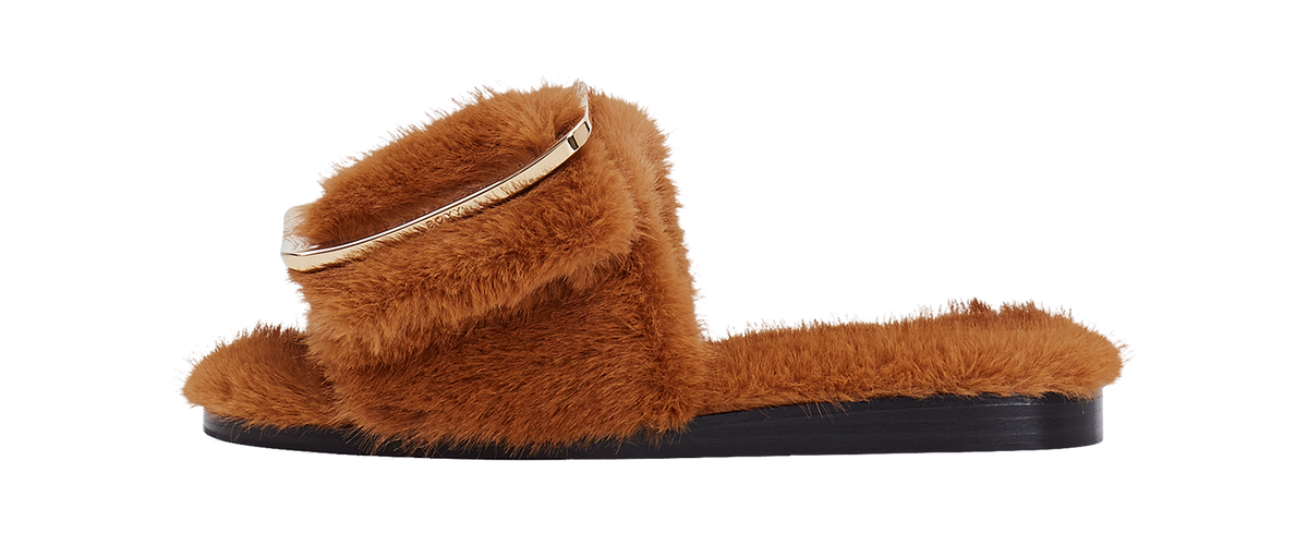 Buckle Sandal, Minky