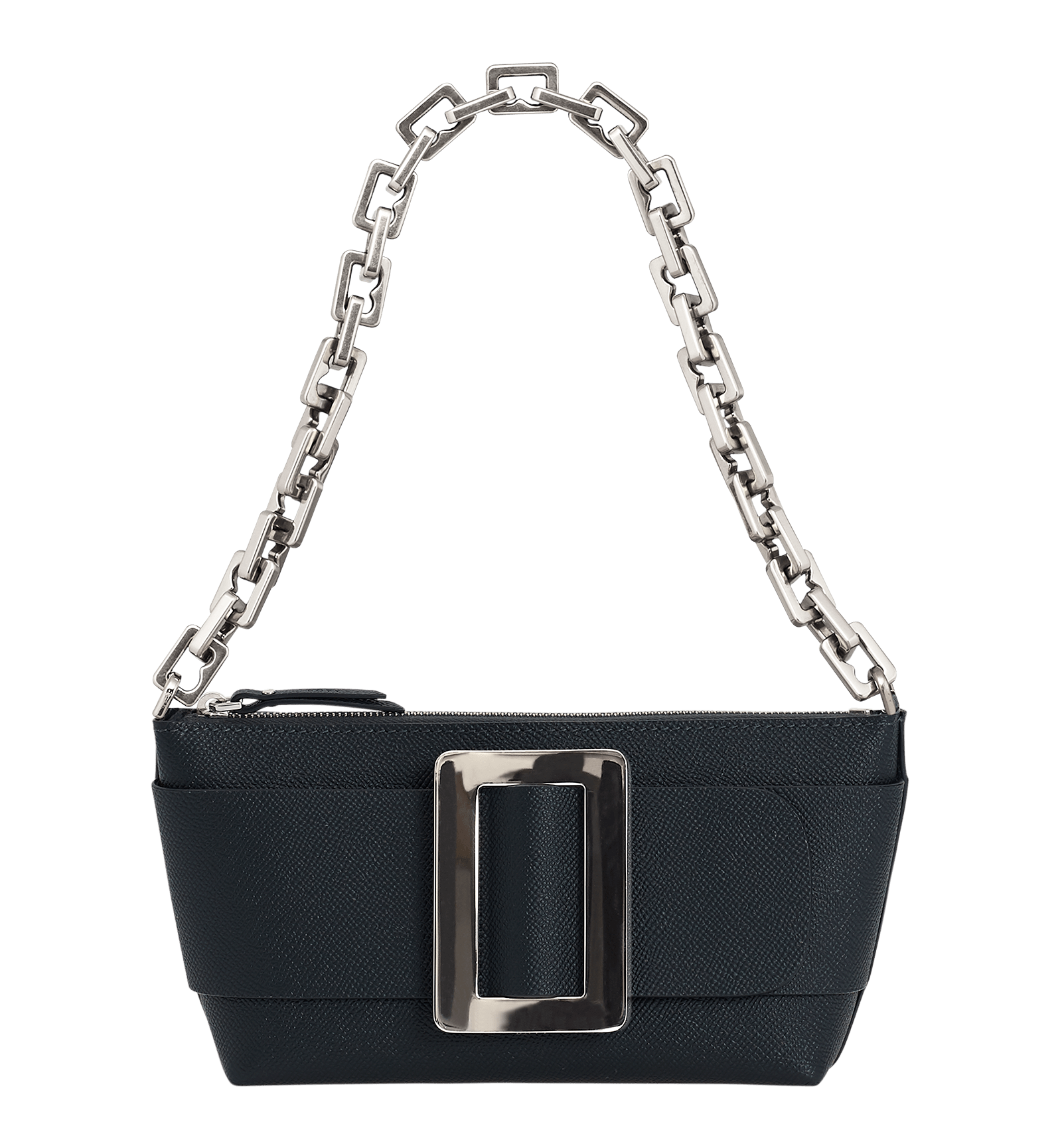 Buckle Pouchette, Epsom B-Chain – BOYY