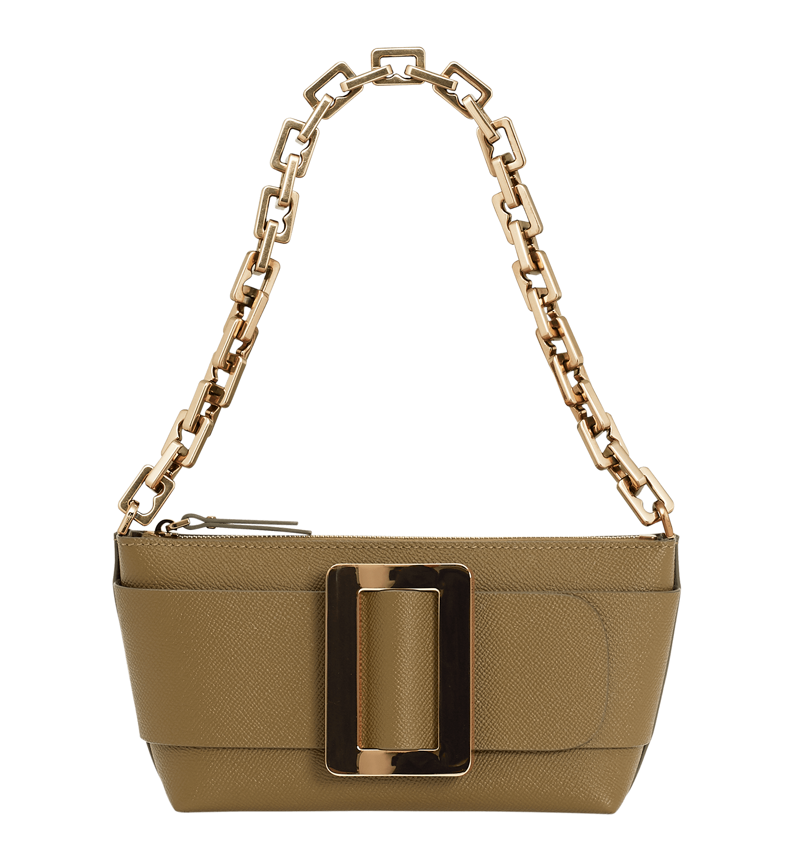 Buckle Pouchette, Epsom B-Chain – BOYY