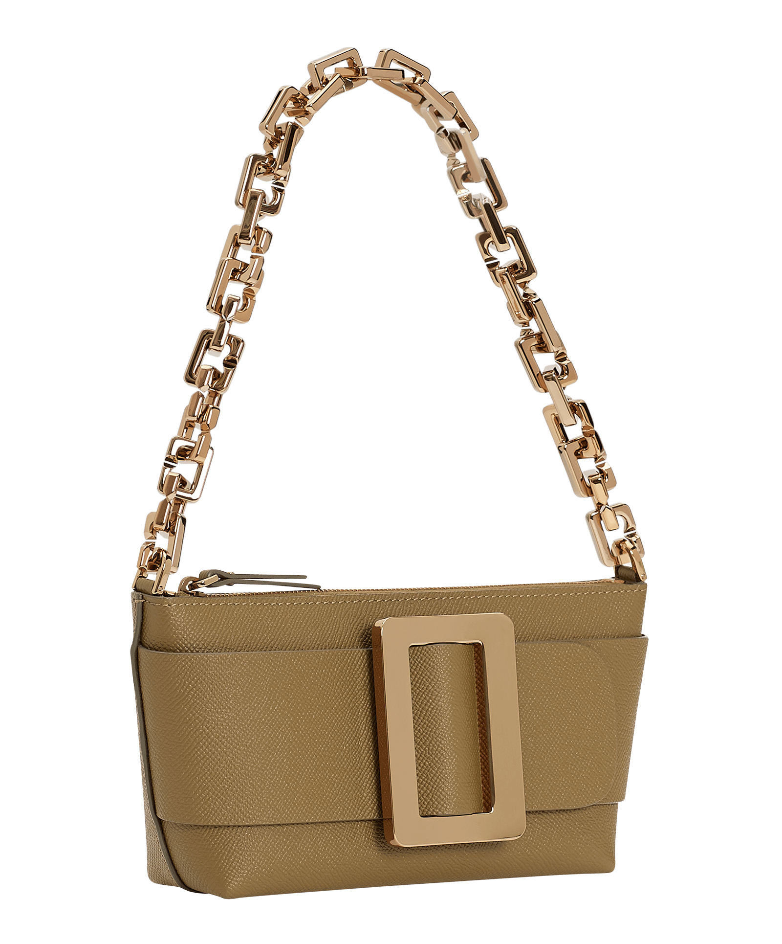 Buckle Pouchette, Epsom B-Chain – BOYY