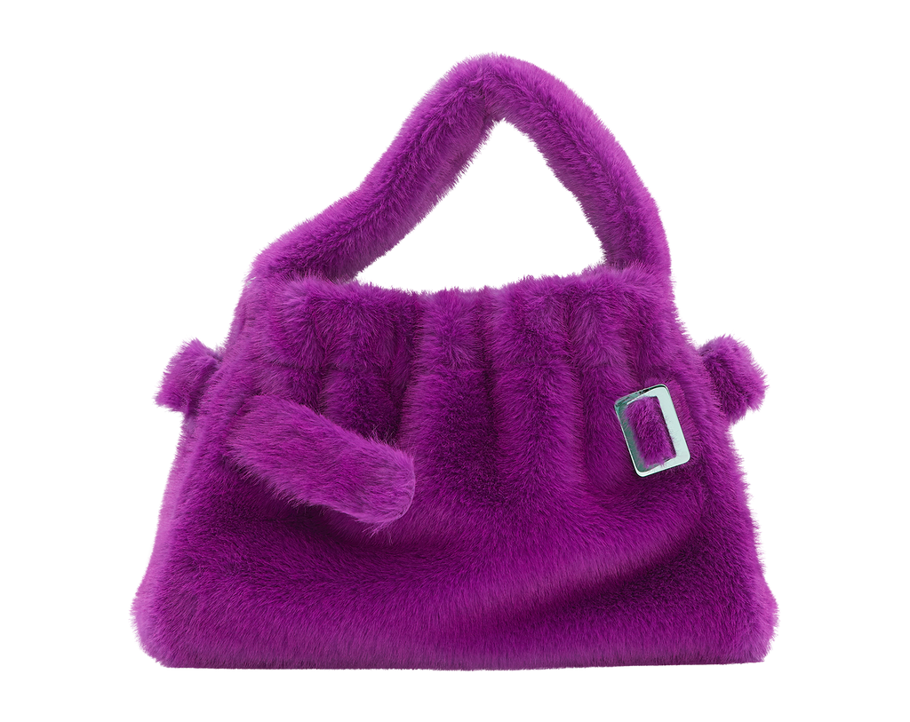 Purple satchel hot sale