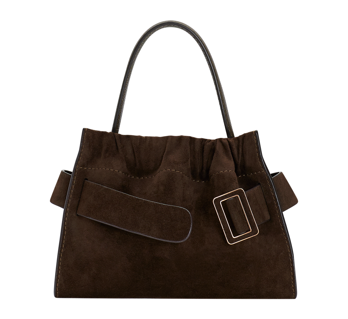 Square Scrunchy, Suede