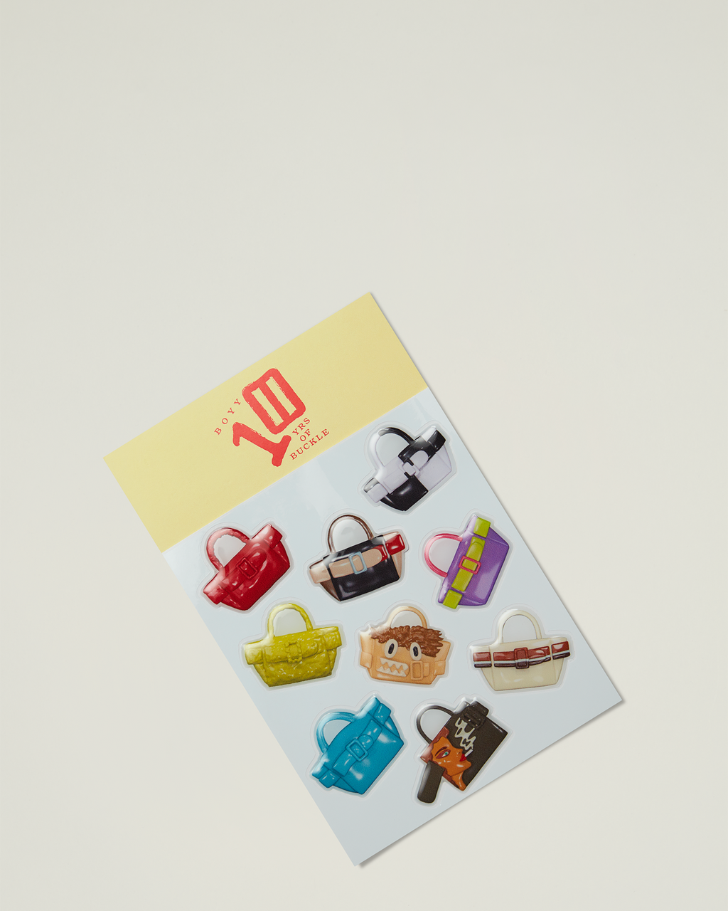 Buckle 10TH, Stickers Set