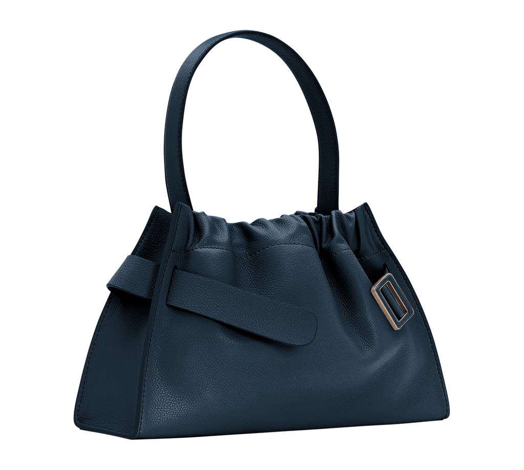 Scrunchy Satchel, Navy