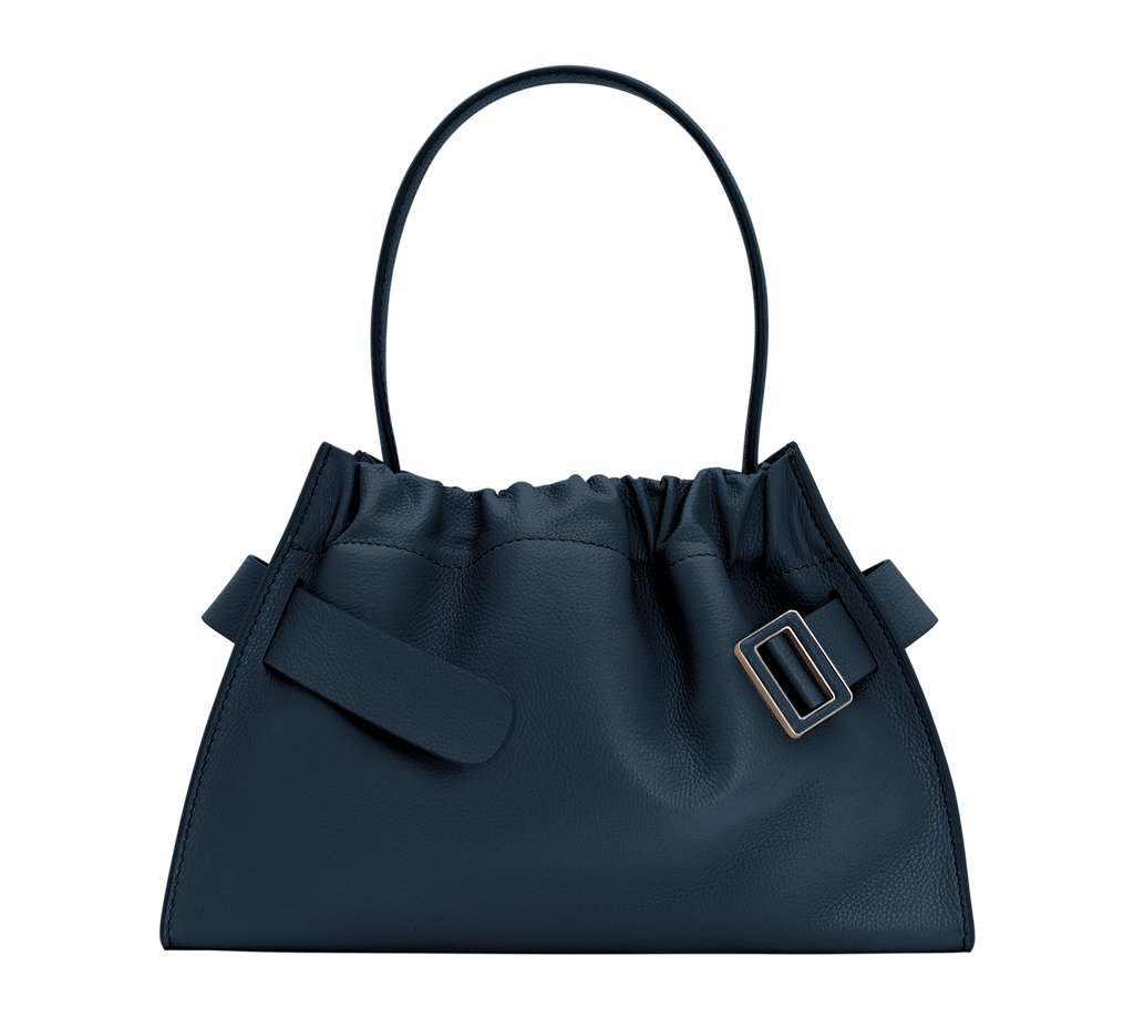 Scrunchy Satchel, Navy