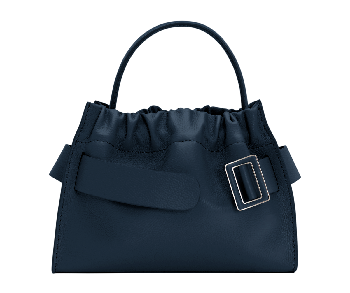 Square Scrunchy, Navy