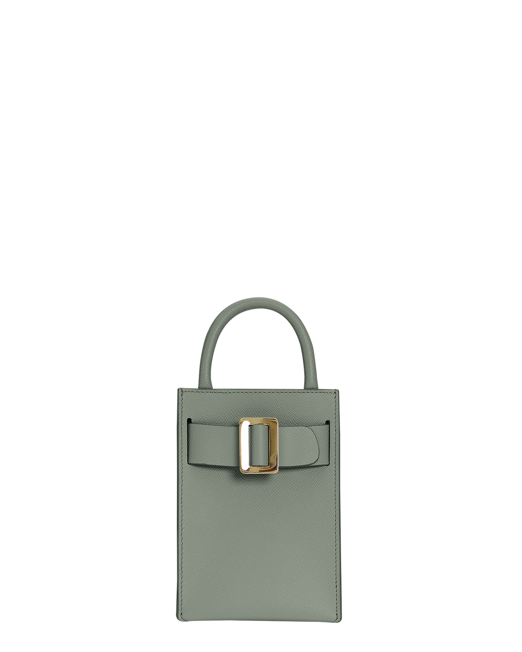 Boyy Bobby Charm Bag in Grey Leather ref.606783 - Joli Closet
