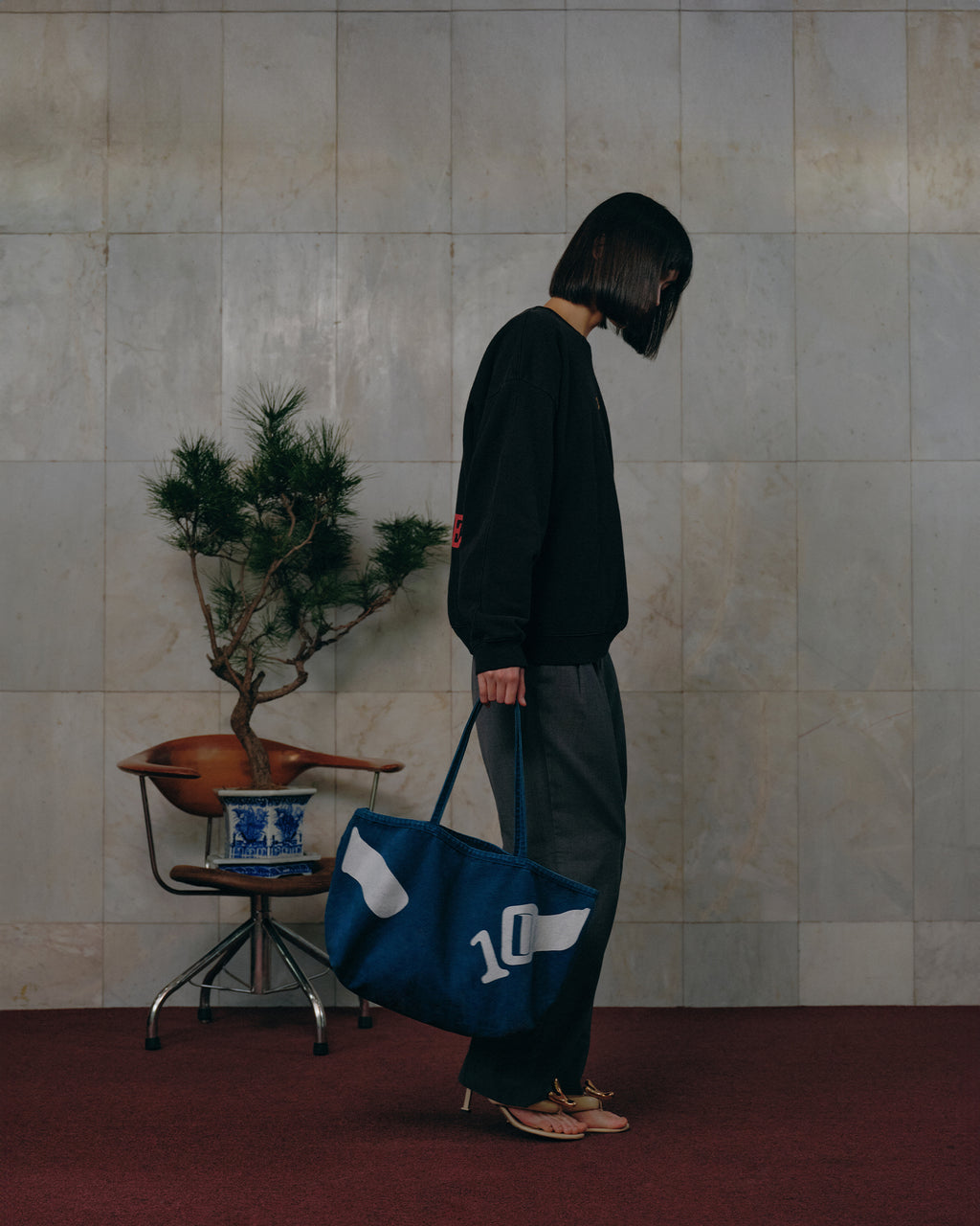 Buckle 10TH, Medium Canvas Tote