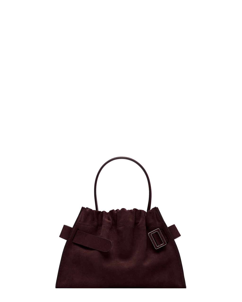 Scrunchy Satchel, Suede