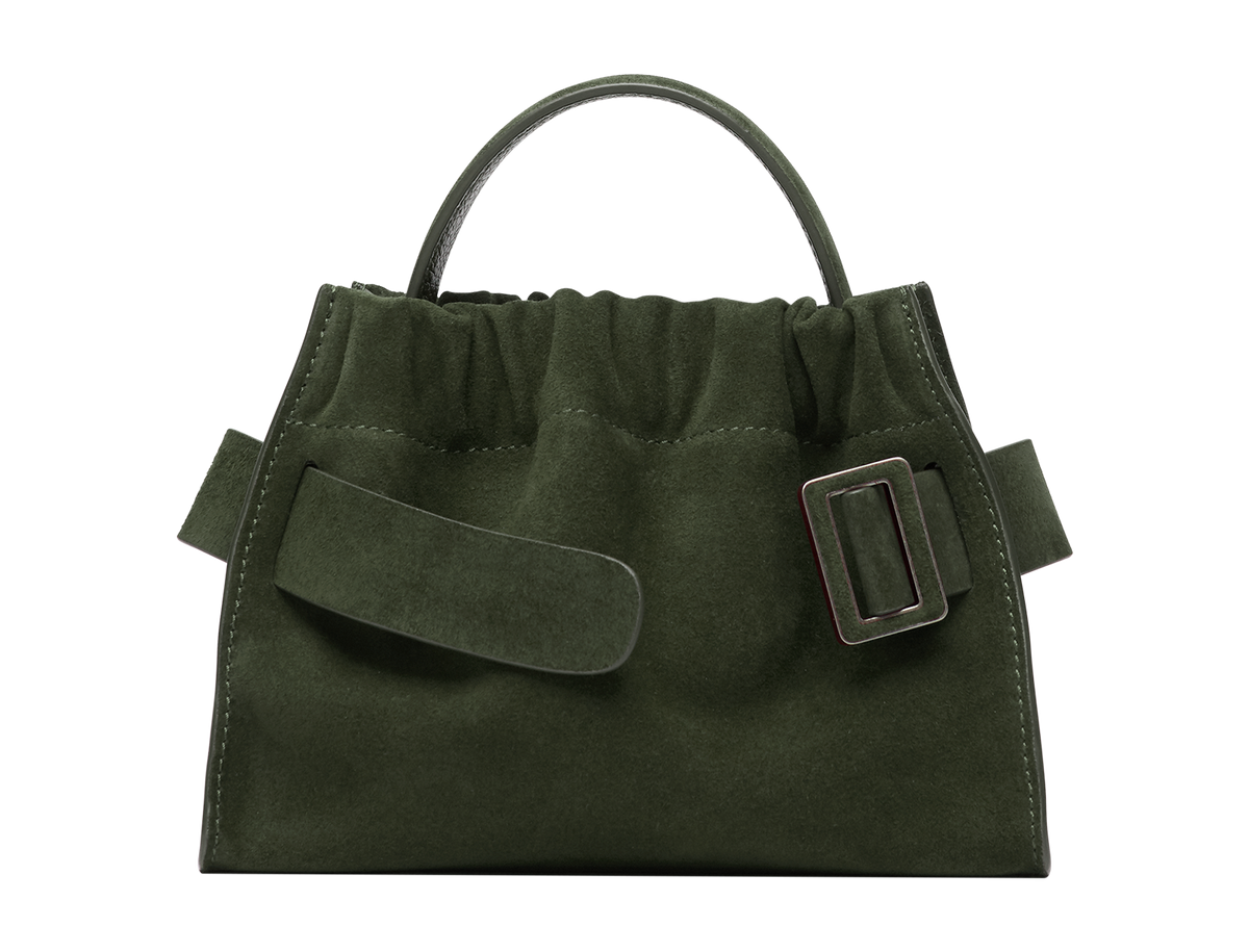 Square Scrunchy, Suede