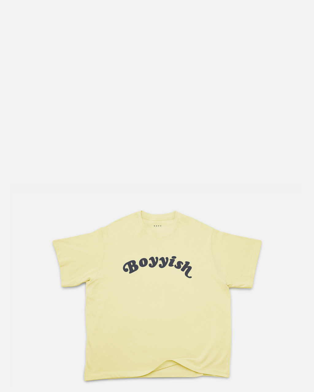 Boyyish T-Shirt, Oversized Yellow