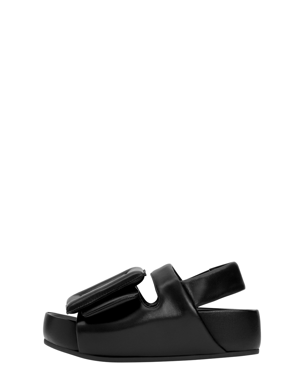 Puffy Sandal Slingback