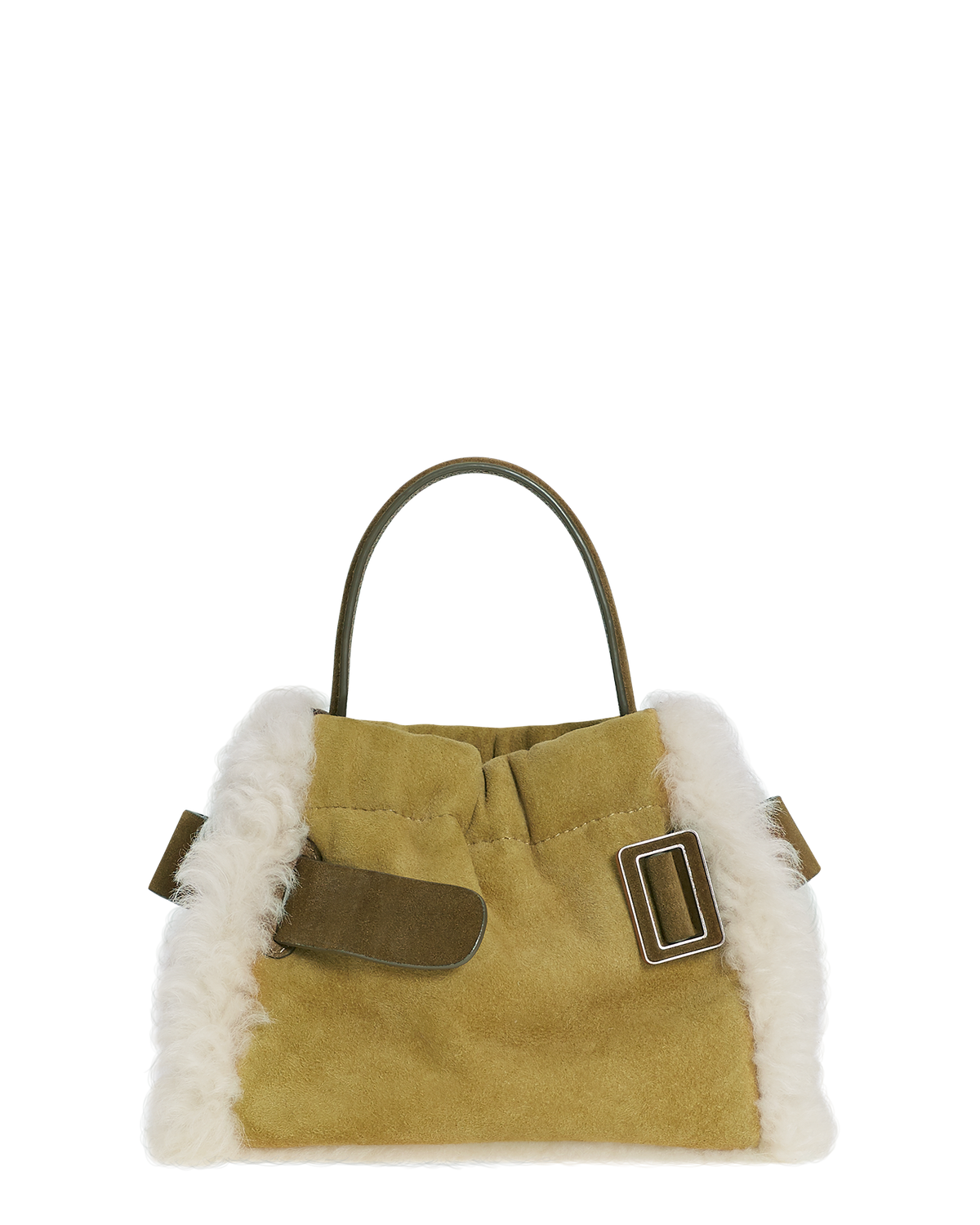 Square Scrunchy, Shearling