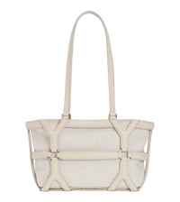 Canvas BOYY YY West 23 harness tote made of canvas , with a rectangular silhouette