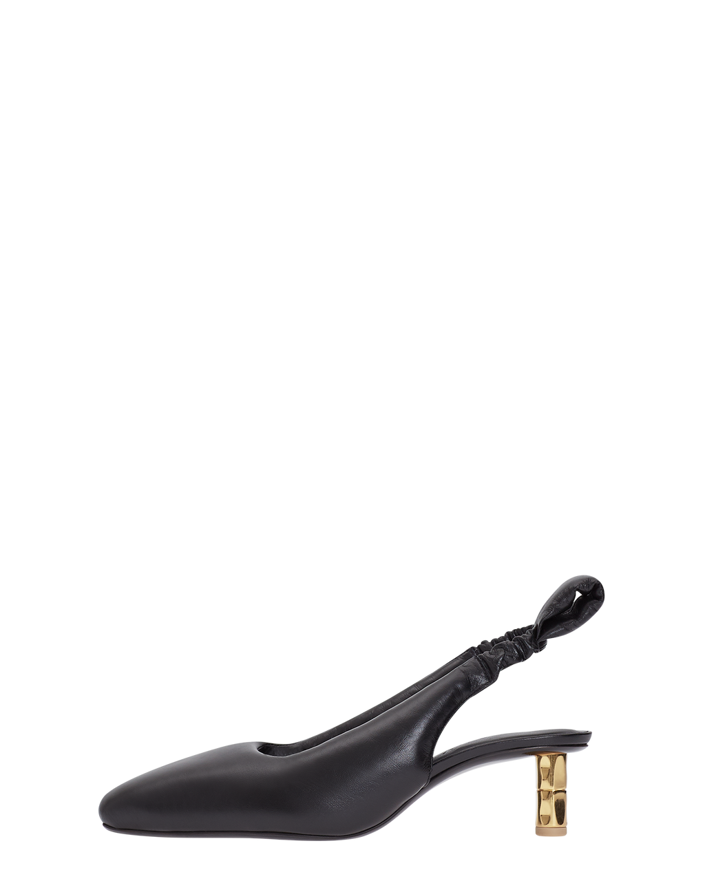 Puffy Slingback Pump