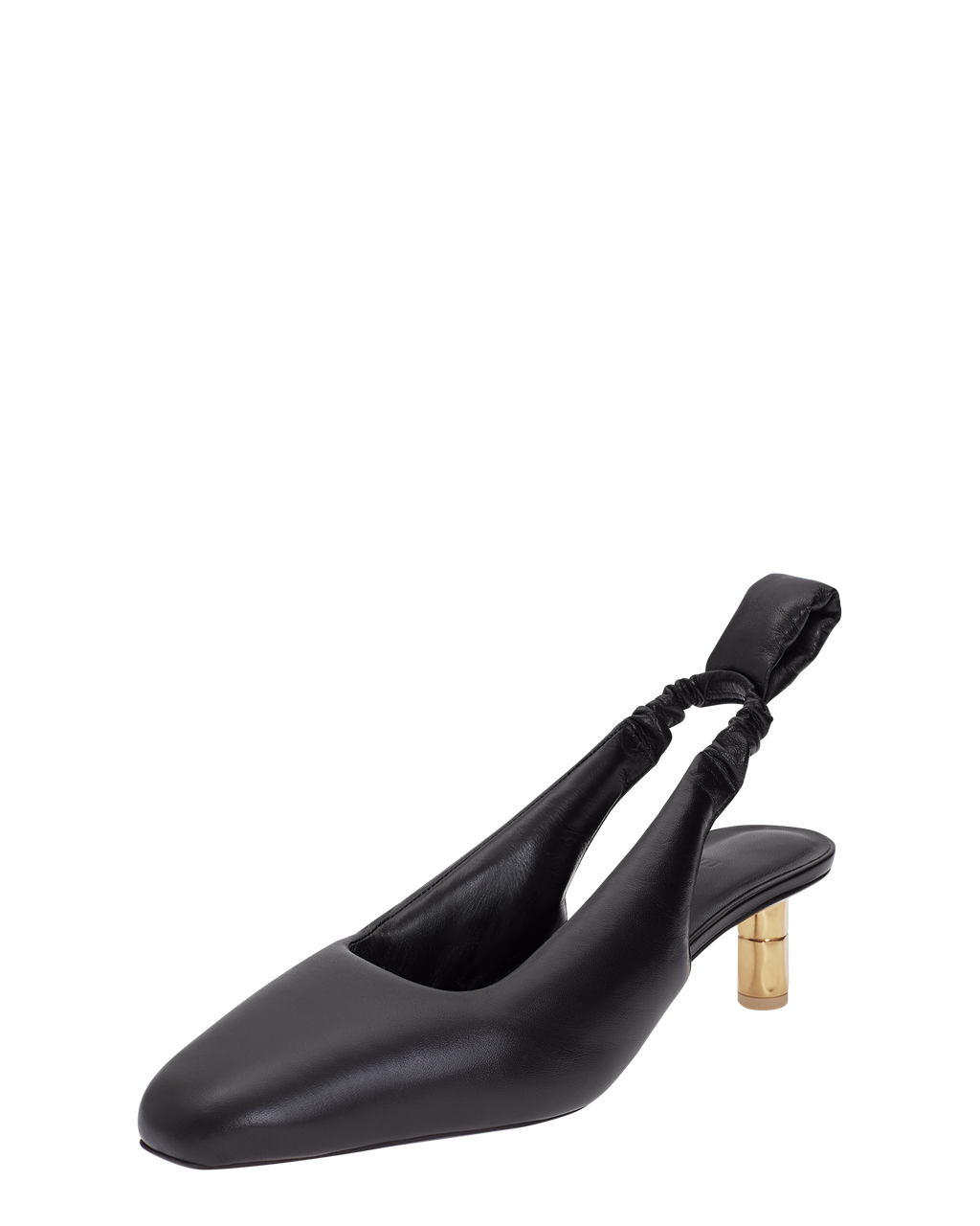 Puffy Slingback Pump